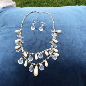 Necklace with Matching Earrings